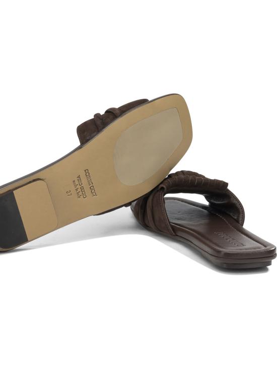 26SS 뽐므도르 샌들 1099GLENNCAMOSCIOESPRESSO BROWN - POMME D'OR