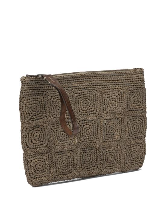 26SS 아이빌리브 클러치/파우치 TANALADARKTEA BROWN - IBELIEV