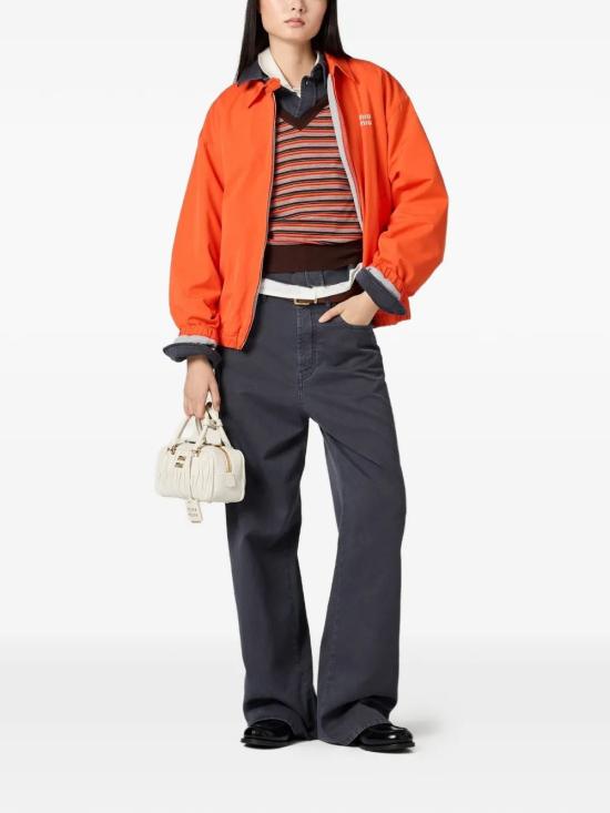 26SS 미우미우 스트레이트 팬츠 GWP394S23217AE F0170 FUMO - MIU MIU