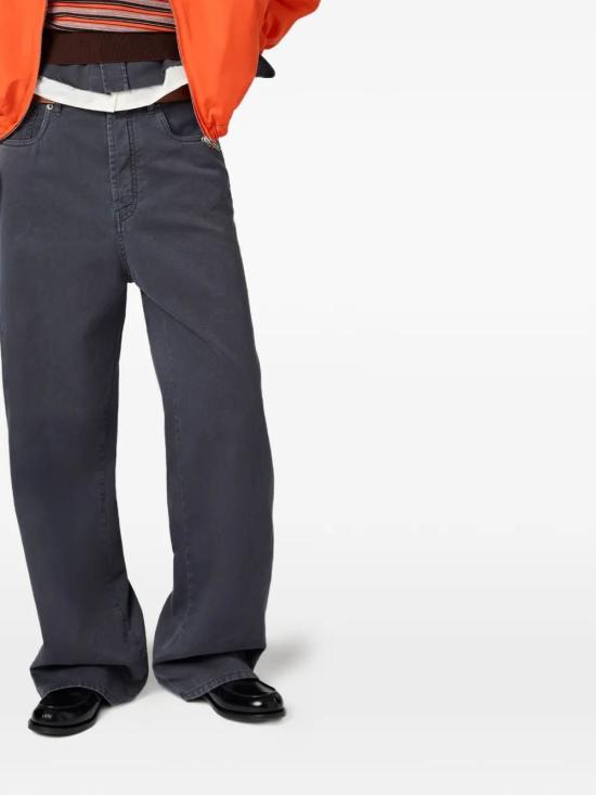 26SS 미우미우 스트레이트 팬츠 GWP394S23217AE F0170 FUMO - MIU MIU