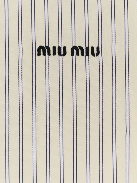 26SS 미우미우 셔츠 MK1659SOOO180U F0061 CREMA - MIU MIU