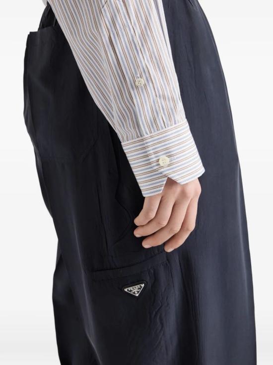 26SS 프라다 셔츠 P493IRSOOO18RG F0S4M TABACCOBLU F0S4M TABACCO BLU - PRADA