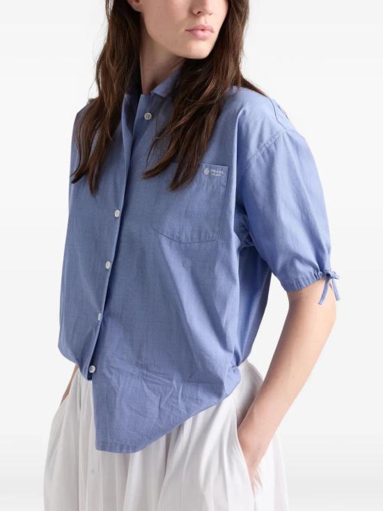 26SS 프라다 셔츠 P427JRSOOO15CO F0008 BLEU - PRADA