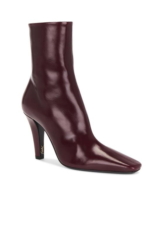  생로랑 부츠 806674AAEHW 6629 VINTAGE BORDEAUX - SAINT LAURENT