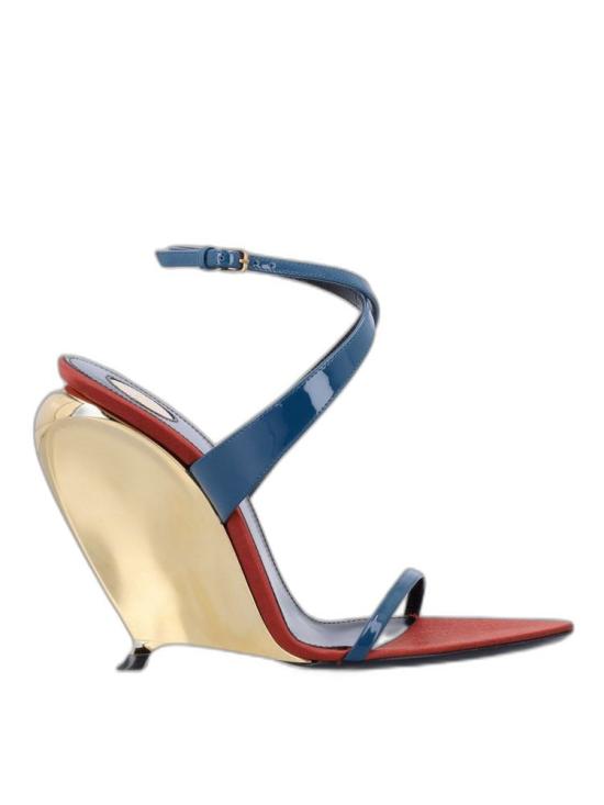 25FW 생로랑 샌들 8280351TV00 4403 DUCK BLUE