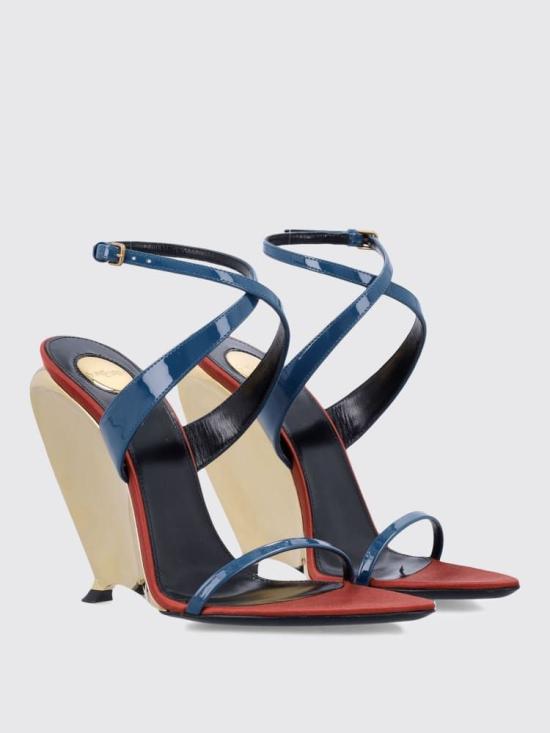 25FW 생로랑 샌들 8280351TV00 4403 DUCK BLUE - SAINT LAURENT