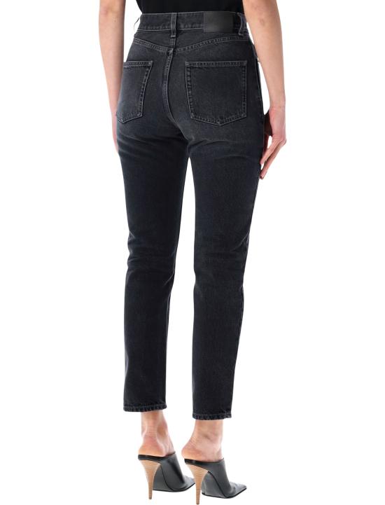 26SS 생로랑 스트레이트 팬츠 813269Y27YA 1226 ASH BLACK - SAINT LAURENT
