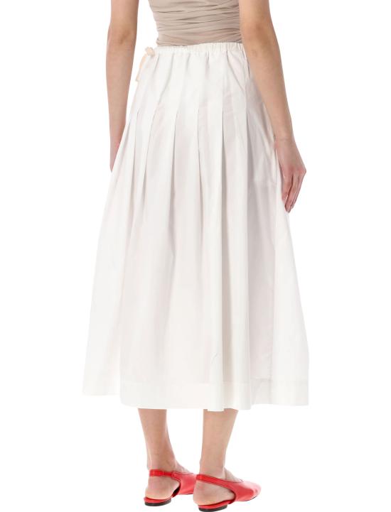 26SS 쉐르 롱 스커트 JUP1403AMALIA BLA1224S BLANC CASSE - SOEUR