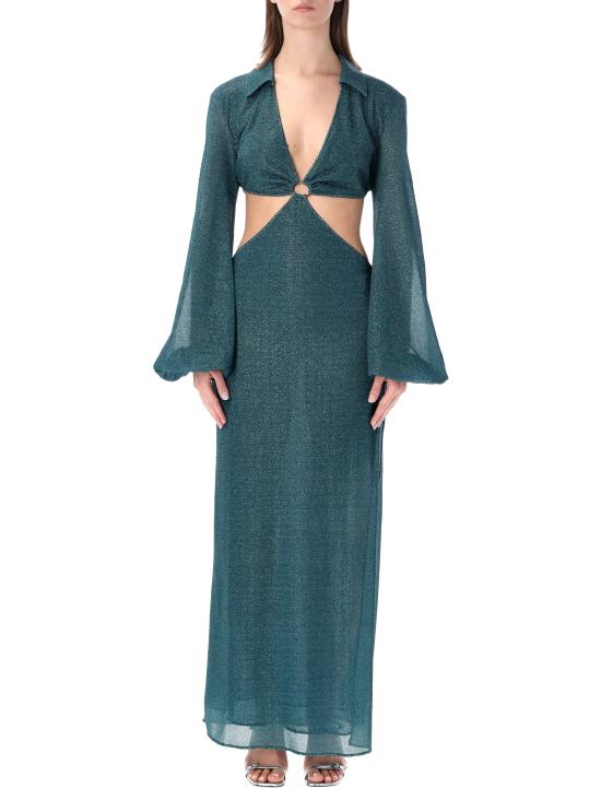 26SS 오세리 미디 원피스 LCS261 PEACOCK