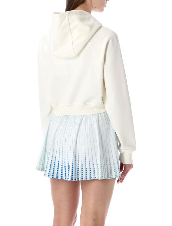 26SS 카사블랑카 후드 티셔츠 WSP26JTP363 01 OFF WHITE - CASABLANCA