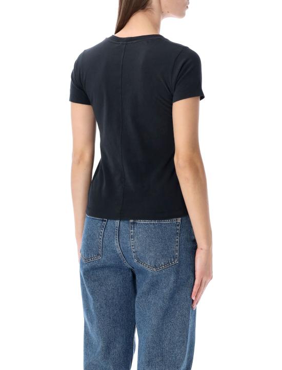 26SS 아메리칸 빈티지 반팔 티셔츠 GAMI21 BLACK - AMERICAN VINTAGE