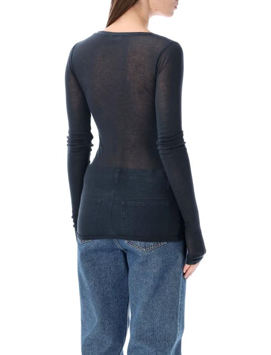 26SS 아메리칸 빈티지 반팔 티셔츠 MAS04 NAVY - AMERICAN VINTAGE