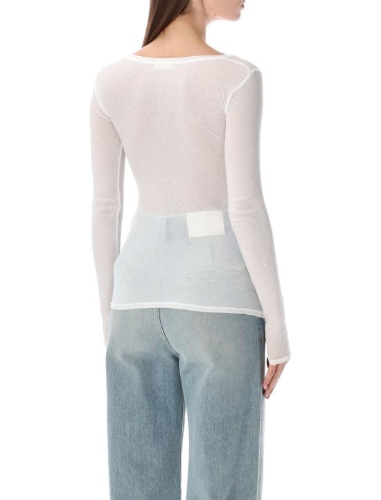 26SS 아메리칸 빈티지 반팔 티셔츠 MAS02D WHITE - AMERICAN VINTAGE