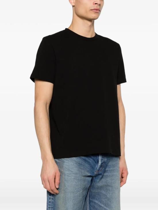 26SS 생로랑 반팔 티셔츠 861693Y38AK 1000 BLACK - SAINT LAURENT