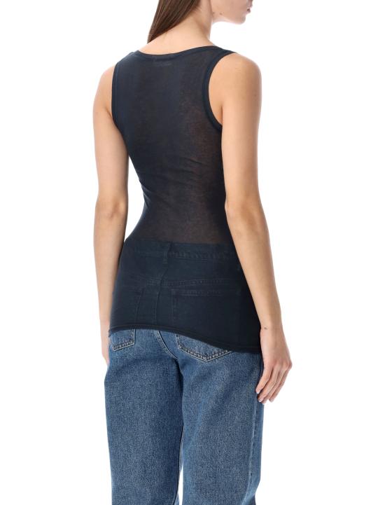 26SS 아메리칸 빈티지 반팔 티셔츠 MAS00 NAVY - AMERICAN VINTAGE