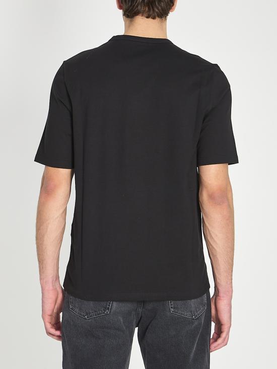 26SS 생로랑 반팔 티셔츠 857461Y37XE 1000 BLACK - SAINT LAURENT