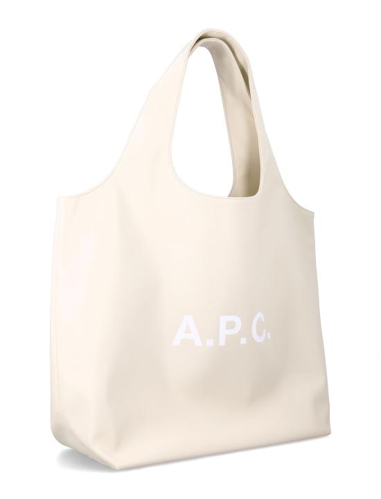 26SS 아페쎄 나논 로고 토트백 M61565PUAAT AAD ECRU - A.P.C.