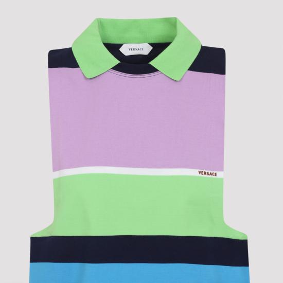 26SS 베르사체 스웨터 10245081A17890 6PD40 PINK PURPLE - VERSACE