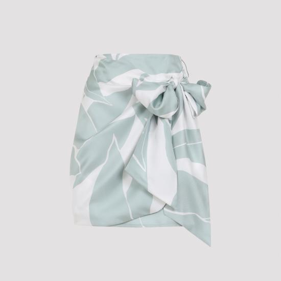 26SS 막스마라 숏 스커트 2611101042600 002 GREEN - MAX MARA