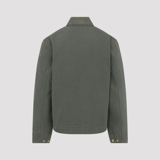 26SS 칼하트 WIP 스톤 캔버스 디트로이트 자켓 I0348193MA4O03 LEAF GREEN - CARHARTT WIP