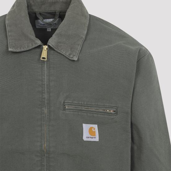 26SS 칼하트 WIP 스톤 캔버스 디트로이트 자켓 I0348193MA4O03 LEAF GREEN - CARHARTT WIP