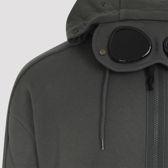 26SS 씨피 컴퍼니 후드 티셔츠 20CMSS715A005086W 921 GREY - C.P. COMPANY