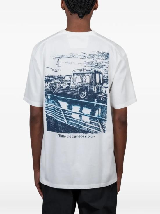 26SS 씨피 컴퍼니 반팔 티셔츠 20CMTS267A110656W 103 WHITE - C.P. COMPANY