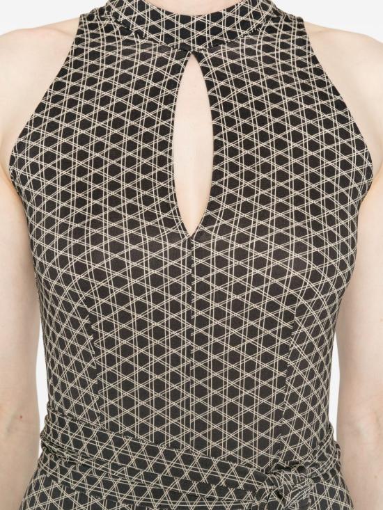 26SS 시위 미디 원피스 128DUFAY10 BROWN - SIYU