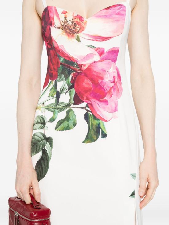 26SS 앨리스 앤 올리비아 미디 원피스 CC602P33515G180 WHITE - ALICE & OLIVIA