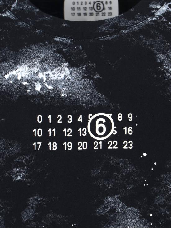 26SS MM6 메종마르지엘라 반팔 티셔츠 SH2GC0039 M20048 900 Black - MM6 MAISON MARGIELA