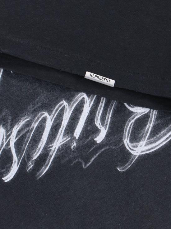 26SS 리프레젠트 반팔 티셔츠 MLM100592 04 Black - REPRESENT