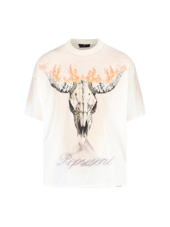 26SS 리프레젠트 반팔 티셔츠 MLM100592 30 White