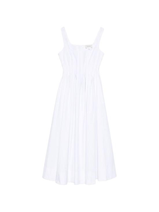 26SS 스포트막스 롱 원피스 12221092600 001 Bianco