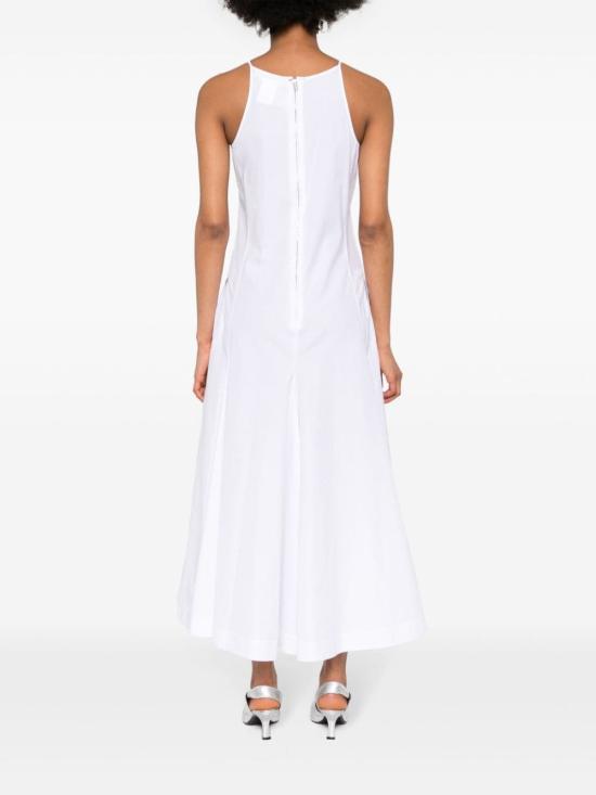 26SS 스포트막스 롱 원피스 12221092600 001 White - SPORTMAX