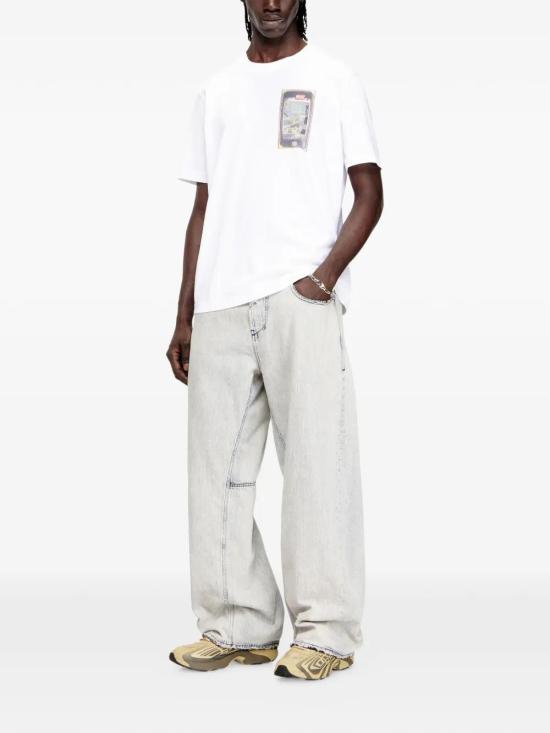 26SS 디젤 반팔 티셔츠 A199790QIAM100 DOM - DIESEL