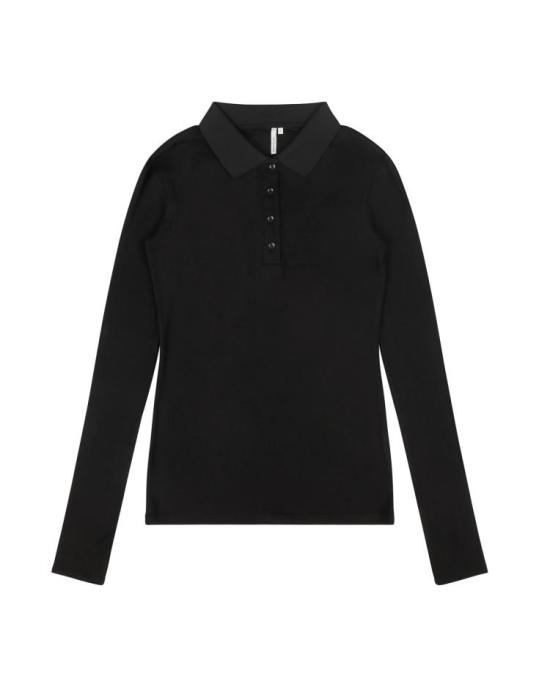 26SS 엔타이어 스튜디오 폴로 티셔츠 ENTU261PRTS017BK BLACK DOM