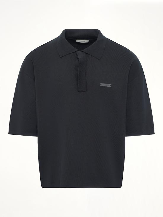 26SS 엔타이어 스튜디오 폴로 티셔츠 ENTU261PRTS019BK BLACK DOM