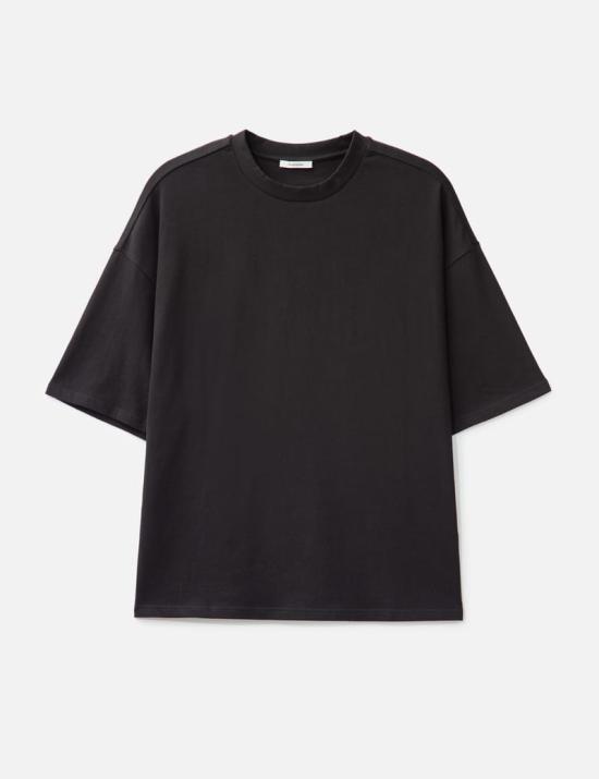 26SS 엔타이어 스튜디오 반팔 티셔츠 ENTU261PRTS028BK BLACK DOM