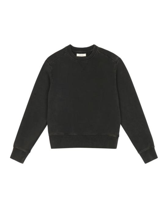 26SS 엔타이어 스튜디오 긴팔 티셔츠 ENTU261PRSW014BK WASHED BLACK DOM