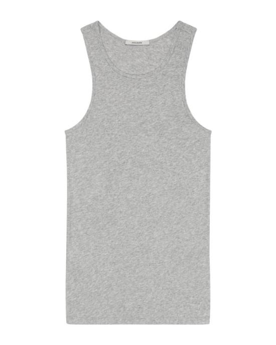 26SS 엔타이어 스튜디오 민소매 티셔츠 ENTU261PRSL052GR GREY MARLE DOM