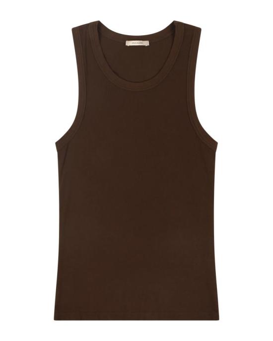 26SS 엔타이어 스튜디오 민소매 티셔츠 ENTU261PRSL077BG BRUNETTE DOM