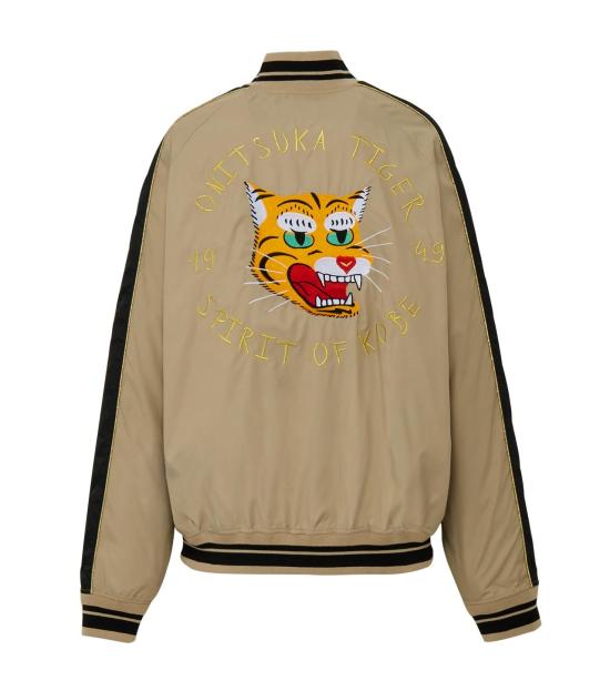  오니츠카타이거 봄버 자켓 2183B437 250 BEIGE DOM - ONITSUKA TIGER