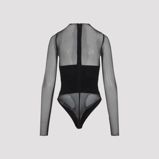 26SS 엘리자베타프랜치 바디수트 티셔츠 BO03062E2 110 NERO - ELISABETTA FRANCHI