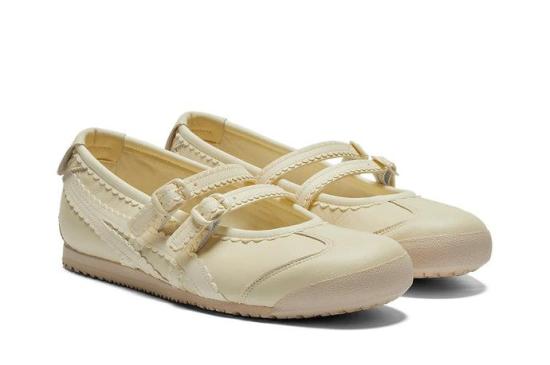  오니츠카타이거 플랫 슈즈 1182A660 752 IVORY CREAM DOM - ONITSUKA TIGER