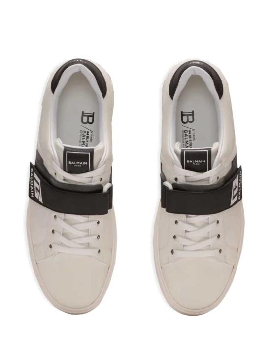 26SS 발망 스니커즈 GM1VI412LGFB EAB NOIR BLANC - BALMAIN