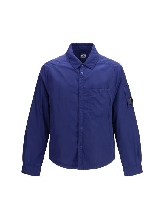 26SS 씨피 컴퍼니 크롬-R 패딩 렌즈 오버셔츠 20CMOS056A005904G 878 BLUE