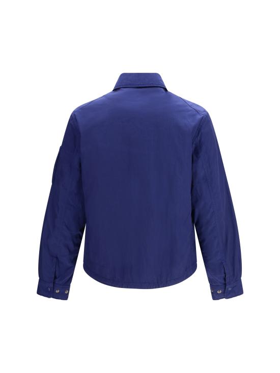 26SS 씨피 컴퍼니 크롬-R 패딩 렌즈 오버셔츠 20CMOS056A005904G 878 BLUE - C.P. COMPANY