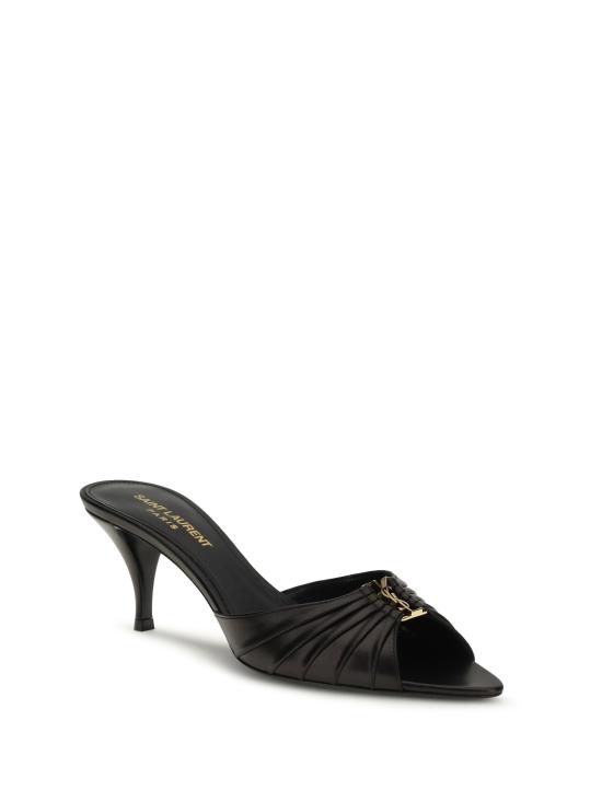 26SS 생로랑 샌들 861121AAF2R 1000 BLACK - SAINT LAURENT