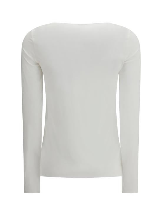 26SS 월포드 반팔 티셔츠 53336 1300 WHITE - WOLFORD