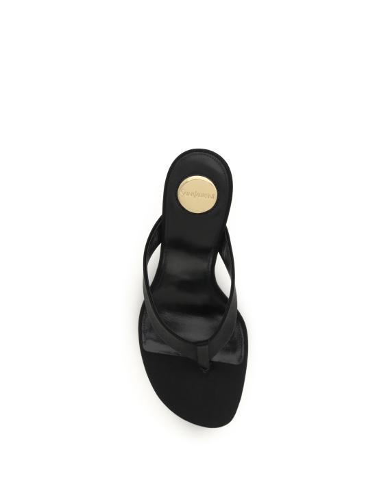 26SS 생로랑 샌들 8629419QNCV 1000 BLACK - SAINT LAURENT